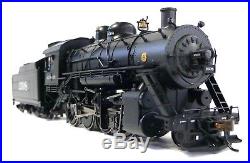 HO Scale Model Railroad Trains Engine Santa Fe 2-8-0 DCC Sound Steam Locomotive