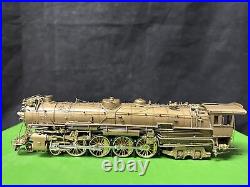 HO Scale Overland Models, Inc. O-5 4-8-4 CB&Q Undecorated Brass Steam Locomotive