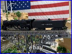 HO Scale Rivarossi 2-8-4 Berkshire DC Powered Steam Locomotive PERE MARQUETTE