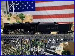 HO Scale Rivarossi 2-8-4 Berkshire DC Powered Steam Locomotive PERE MARQUETTE