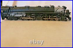 HO Scale Westside Model, Brass 4-6-6-4 Steam Locomotive, D&RGW Black #3707