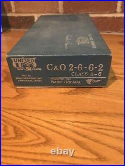 HO scale brass C&O articulated mallet 2-6-6-2 PFM UNITED locomotive