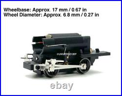 HOn3 Scale 10.5mm Narrow Gauge 0-4-0 Steam Locomotive Power Drive Chassis RTR