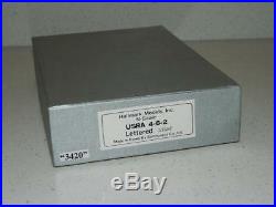 Hallmark Models BRASS N-Scale USRA 4-6-2, ATSF Lettered #3420, NIB VTG, C-9