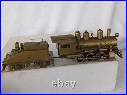 Hallmark Models Brass HO Scale Santa Fe 2100 Series 0-6-0 In Box Tested Runs