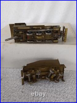 Hallmark Models Brass HO Scale Santa Fe 2100 Series 0-6-0 In Box Tested Runs