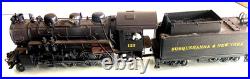 Ho Brass Pfm United Scale Susquehanna & Ny 2-8-0 #123 Locomotive & Tender