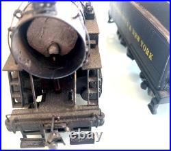 Ho Brass Pfm United Scale Susquehanna & Ny 2-8-0 #123 Locomotive & Tender