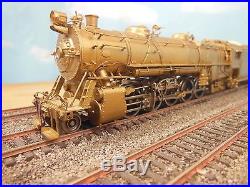 Ho Scale Brass Alco Prr N-2 2-10-2 Steam Locomotive