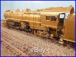 Ho Scale Brass Alco Prr N-2 2-10-2 Steam Locomotive