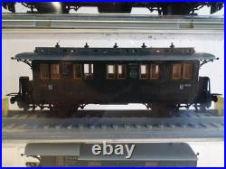 Ho Scale Trix 1209 Rebenbahn Oldtimer Bug Set Loco & 3 X Coaches Nos (oo2750) Ho Scale Trix 1209 Rebenbahn Oldtimer Bug Set Loco & 3 X Coaches Nos (oo2750)