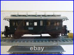 Ho Scale Trix 1209 Rebenbahn Oldtimer Bug Set Loco & 3 X Coaches Nos (oo2750) Ho Scale Trix 1209 Rebenbahn Oldtimer Bug Set Loco & 3 X Coaches Nos (oo2750)