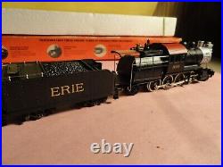 Ho Scale Vintage Mantua 322-30 Camelback Erie Steam Locomotive & Erie Tender