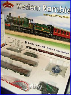 Hornby 30-052 Western Rambler 00 Scale train Pack 8DCC inc Track, PSU, Controller