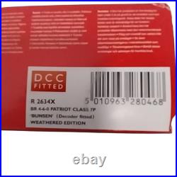 Hornby BR 4-6-0 Patriot Class 7P DCC Fitted OO Scale Weathered Model Tra