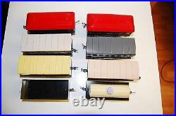 Hornby Hachette Scale 0 Sheet Metal Steam Etat +4 Passenger Cars +4 Freight Car