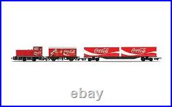 Hornby R1233 Coca Cola Christmas Train Set 176 Scale Steam Locomotive OO Gauge