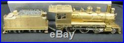 International Models Wabash HO Scale Brass Mogul Steam Engine and Tender