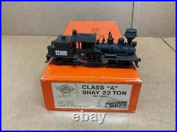 Iron Horse Precision Hon3 Scale Steam Locomotive 22ton Class A Shay Narrow Gauge