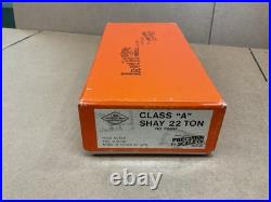 Iron Horse Precision Hon3 Scale Steam Locomotive 22ton Class A Shay Narrow Gauge