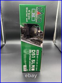 KATO 10-032 N Scale Starter Set D51 Steam Locomotive Train Set