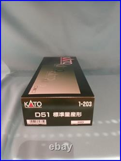 KATO HO D51 Standard Steam Locomotive 1-203 Japan Model Train 1/80 Scale From JP