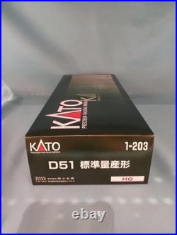 KATO HO D51 Standard Steam Locomotive 1-203 Japan Model Train 1/80 Scale From JP
