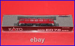 KATO Model 3029 ED75 Electric Locomotive Japanese N Scale/Gauge NEW