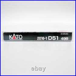 KATO N-Scale 2016-1 D51 498 Orient Express88 type Steam Locomotive Japan Used
