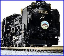 KATO N Scale Steam Locomotive D51-498 equipped auxiliary light 1-Car 2016-A F/S
