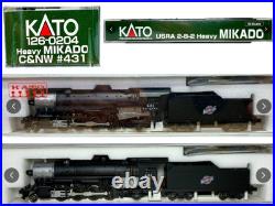 KATO USA 126-0204 Heavy Mikado C&NW #431 Steam Locomotive N Scale From JPN