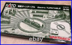 KATO Unitrack Electric Turntable 20-283 Steam locomotive structure N Scale Japan KATO Unitrack Electric Turntable 20-283 Steam locomotive structure N Scale Japan
