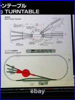 KATO Unitrack Electric Turntable 20-283 Steam locomotive structure N Scale Japan