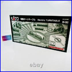 KATO Unitrack Electric Turntable 20-283 Steam locomotive structure N Scale Withbox