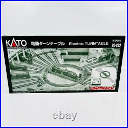 KATO Unitrack Electric Turntable 20-283 Steam locomotive structure N Scale Withbox