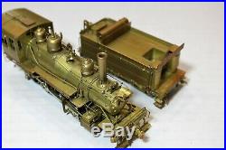 KEY Brass HO Scale Rio Grande D&RGW 2-8-0 583 Class Steam Locomotive