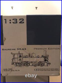 KM1 Br 99 633 Narrow Gauge 1e Steam 119903 Fine Scale Digital with Sound Boxed