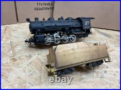 KTM O Scale Steam Locomotive USRA 0-8-0 With Tender Brass Tested WORKING 2 Rail