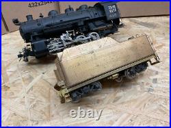 KTM O Scale Steam Locomotive USRA 0-8-0 With Tender Brass Tested WORKING 2 Rail