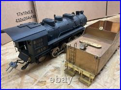KTM O Scale Steam Locomotive USRA 0-8-0 With Tender Brass Tested WORKING 2 Rail