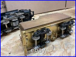 KTM O Scale Steam Locomotive USRA 0-8-0 With Tender Brass Tested WORKING 2 Rail