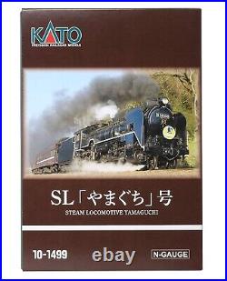 Kato 10-1499 Steam Locomotive Type D51-200 & Series 35 Yamaguchi 6 Cars N scale