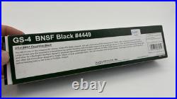 Kato 126-0312 GS-4 BNSF Black #4449 Steam Locomotive N Scale Boxed Read Descript