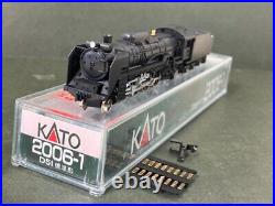 Kato 2006-1 D51 N Scale Steam Locomotive Used, Motorized, Ham1114