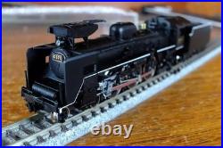 Kato 2007-1 N scale JNR C57 Steam locomotive in black livery