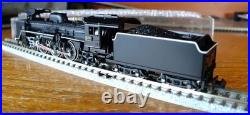 Kato 2007-1 N scale JNR C57 Steam locomotive in black livery