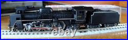 Kato 2007-1 N scale JNR C57 Steam locomotive in black livery