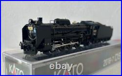 Kato 2016-7 JNR Steam Locomotive Type D51 498 N Scale from Japan Rare Used