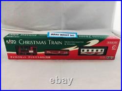 Kato N Scale 10-503-3 Pocket Line Christmas Train 3 Unit Set Steam Locomotive