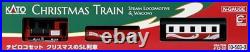 Kato N Scale 10-503-3 Pocket Line Christmas Train 3 Unit Set Steam Locomotive